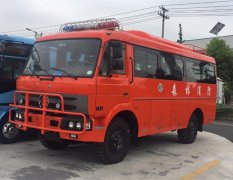 四驅森林消防運兵客車，東風EQ6672ZTV客車運兵車參數