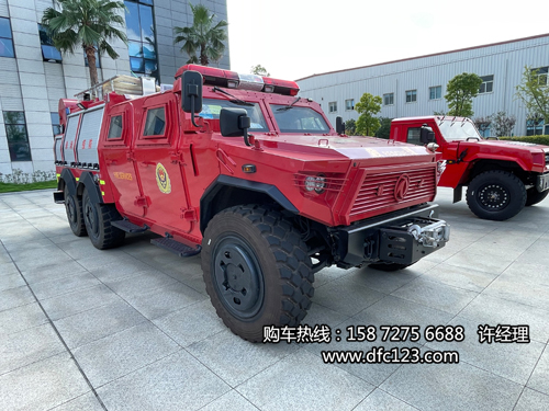 國六新款6x6驅動消防應急救援越野車價格