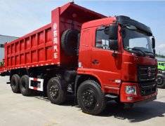 輕皮王前四后八自卸車，輕量化四軸自卸車