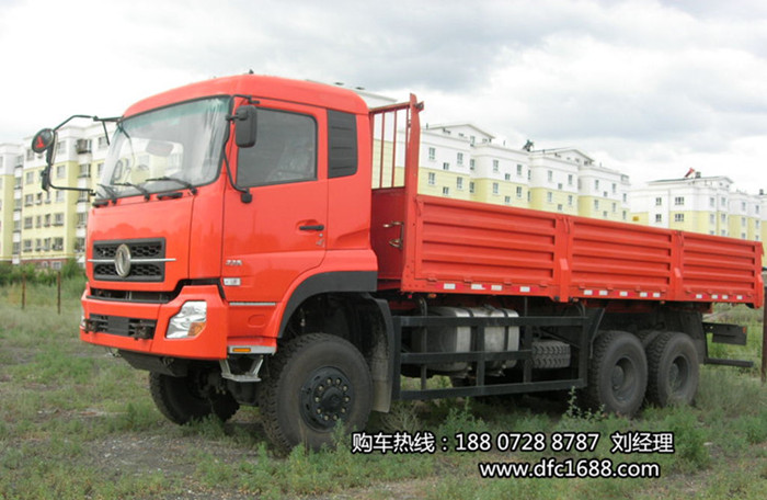 【六驅貨車】東風6x6驅動越野貨車，東風六驅越野載貨車山區運輸