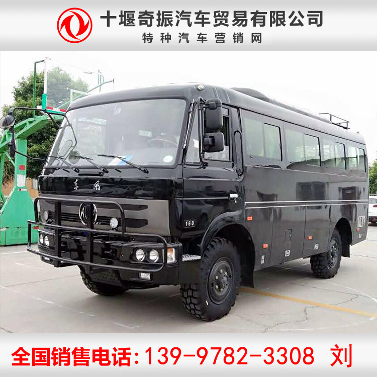 【四驅越野客車】四驅越野客車19座，東風四驅型4X4越野觀光車