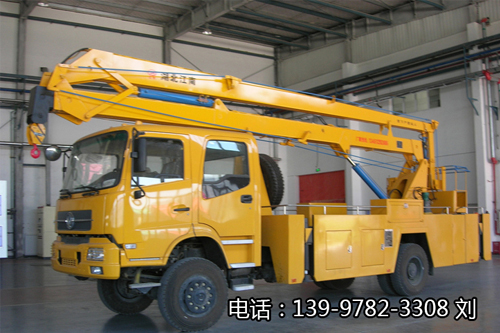 輕型化升降平臺四驅高空作業車-曲臂式四輪驅動高空作業車價格