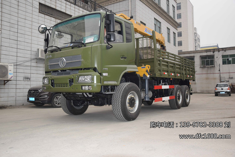 廠家直銷六驅隨車吊，6x6驅動隨車吊，六驅隨車吊吊機載重