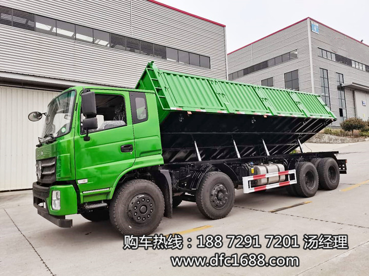 【四軸側翻自卸車】四軸自卸車濰柴發動機，原廠汽車的四軸側翻自卸車
