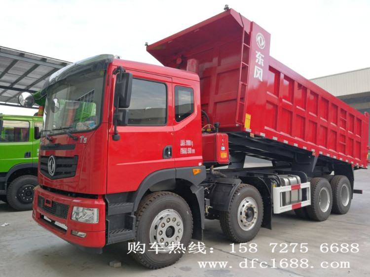 東風原廠國六前四后八輕量化型自卸車怎么樣 國六自卸車新款東風